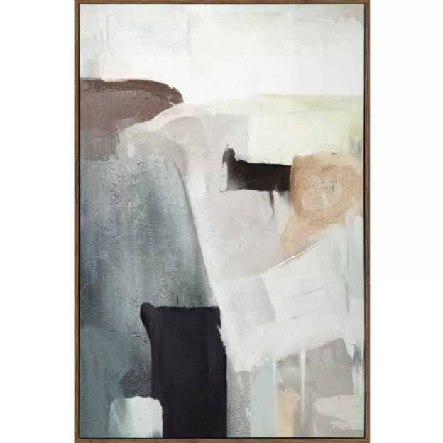 Tinted Gel Canvas Framed Wall Poster — view 1